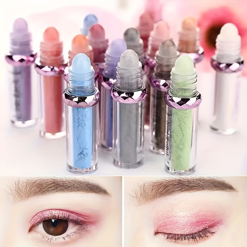 Women's Eye Shadow Palette 12 Colors Matte Glitter Pearlescent Earth Tones