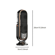 Rechargeable Personal Air Tower Fan with LED Display, 5 Speeds, 720° Oscillation