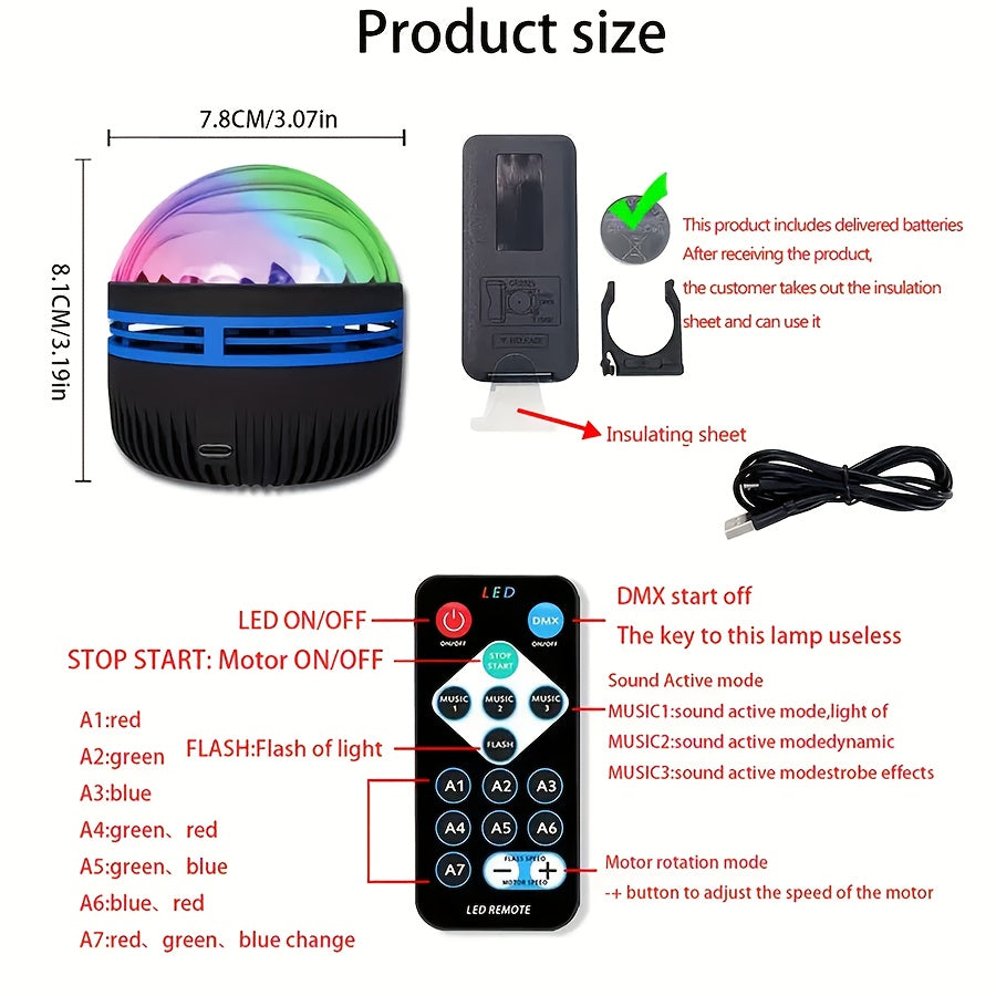LED Galaxy Projector for Room Decor, Party, Game Room, Bedroom