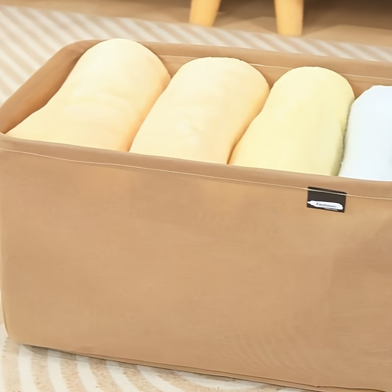 Home Wardrobe Storage Box for Clothes and Pants Under-Bed Organizer Durable Plastic