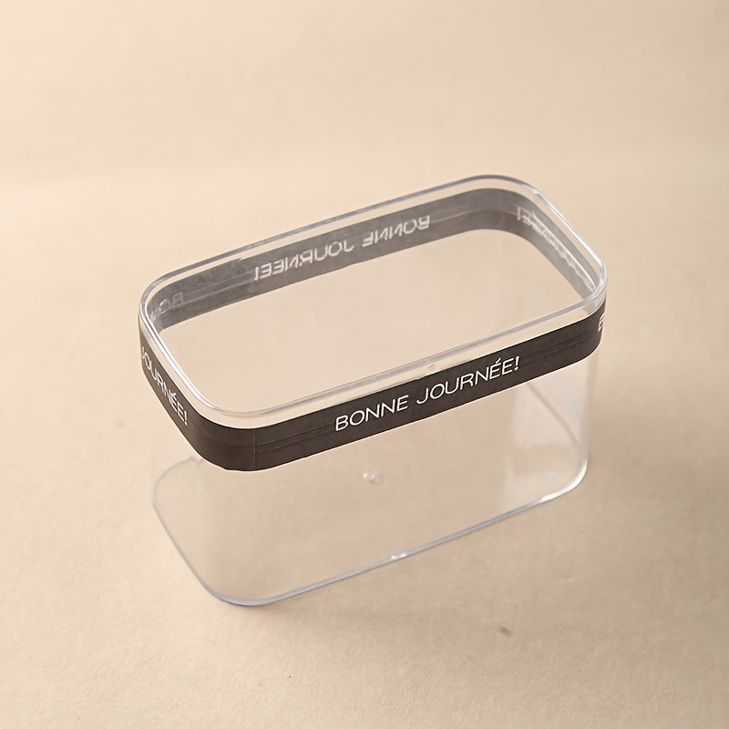 Набор из 10 прозрачных пластиковых контейнеров для десертов и тортов