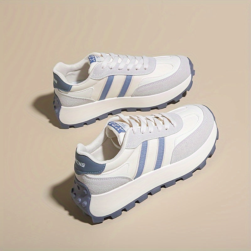 Women's Lightweight Mesh Sneakers with Cushioned PVC Sole for Casual Wear