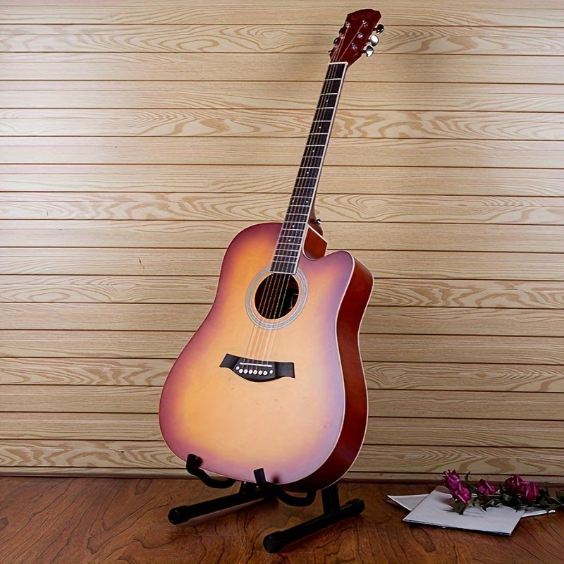 Bakelite A-Type Guitar Stand for Electric Bass and Acoustic Guitar Foldable Floor Mount