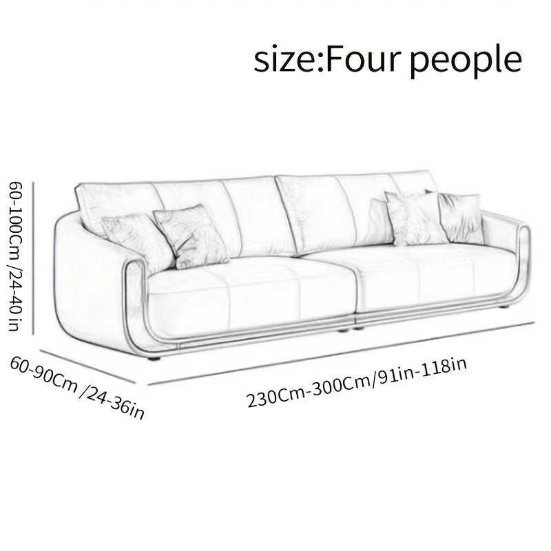 Anti-Slip Sofa Slipcover with Dandelion Design Protects Furniture and Includes Pillow Cover 17.71in x 17.71in