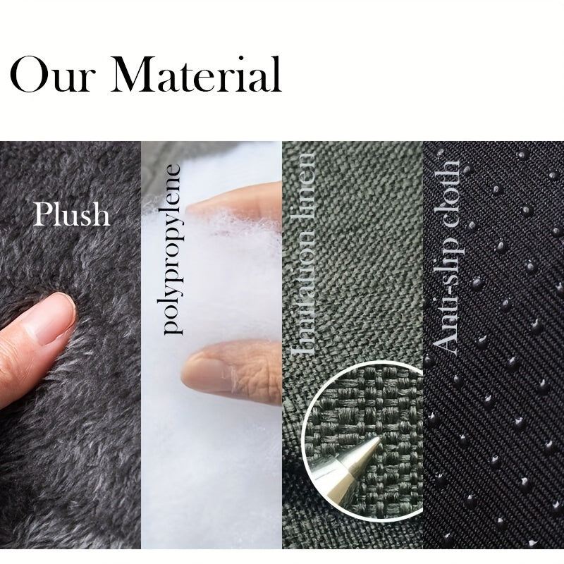 Foldable Cat Bed with Plush Cushion Soft Cozy Cave Nest for Small Cats