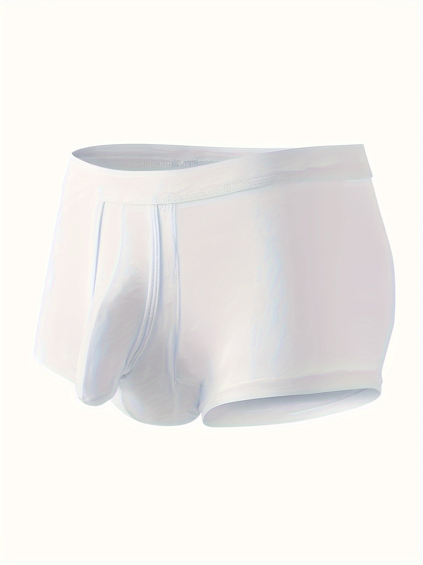 Men's Breathable Boxer Briefs with Open Pouch Stretch Viscose Blend Sizes S-XXL