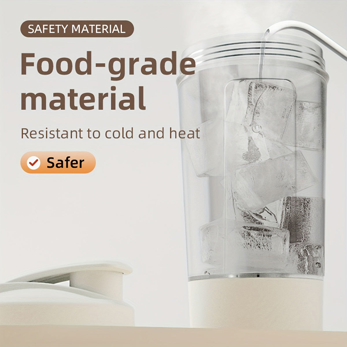 Electric Self-Stirring Shake Cup USB Rechargeable Protein Milkshake Blender