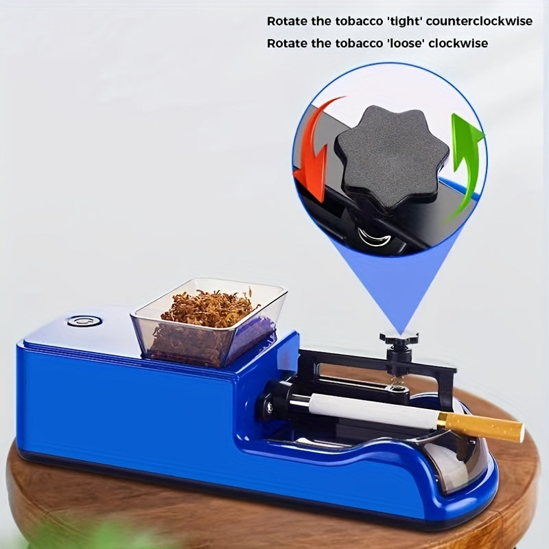 Electric Cigarette Rolling Machine Stainless Steel USB Charged Automatic