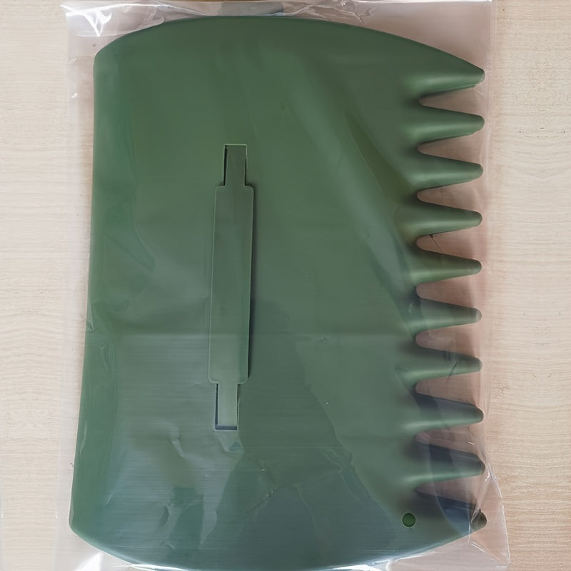 Large Plastic Leaf Scoops Set for Yard Cleanup Garden Rakes Debris Collection