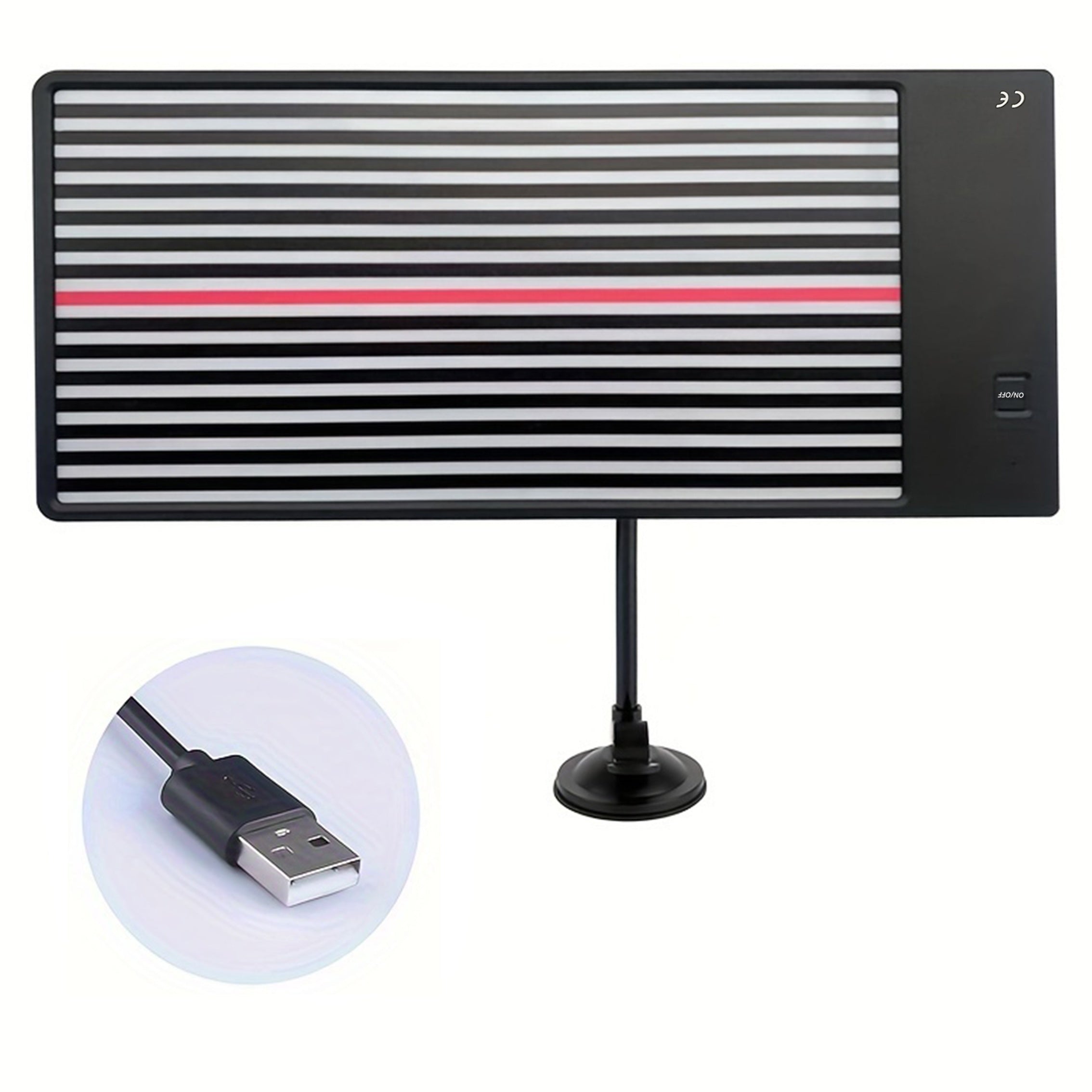 Avto karobka ta'mirlash uchun LED chiroq chiziqli sim taxtasi, avtomobil korpusi aks ettirish asbobi