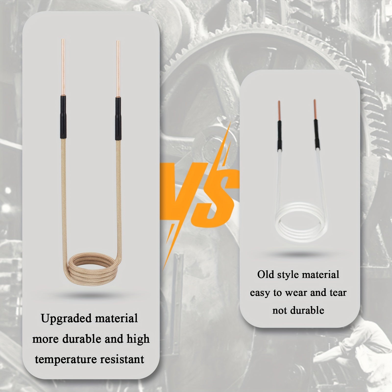 7Pcs Set Induction Heater Coils Magnetic Induction Coil Replacement