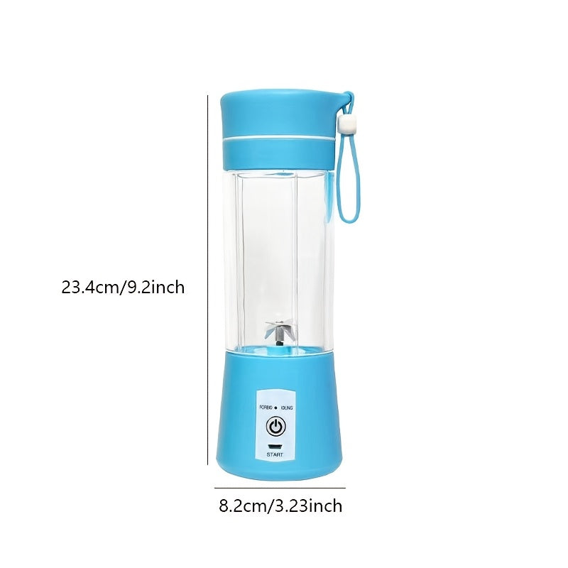 Portable Blender with Dual Cups USB Rechargeable 2000mAh for Smoothies and Juices