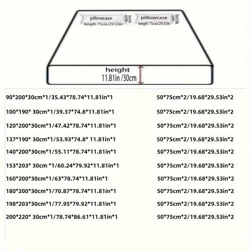 Yog'li yotoq to'shagi to'plami, gullli geometrik dizayn bilan, 3 ta qism, yotoqxona yoki mehmonxona uchun