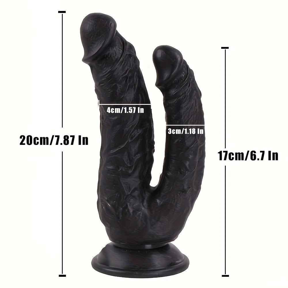 Adult Male Silicone Double-Ended Dildo Large Realistic Masturbator