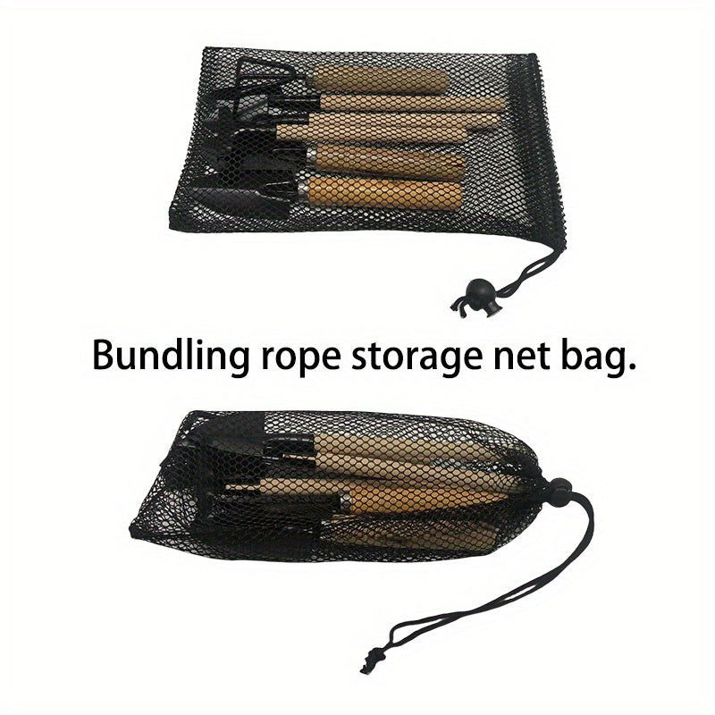 Set of 6 Mini Gardening Tools for Indoor Plant Care and Maintenance