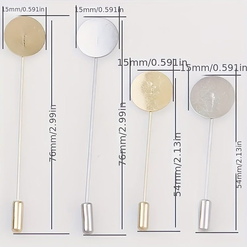 Corsage Fixed Length Belt Stopper Pin for Clothing Decoration Wedding Formal Wear Brooch