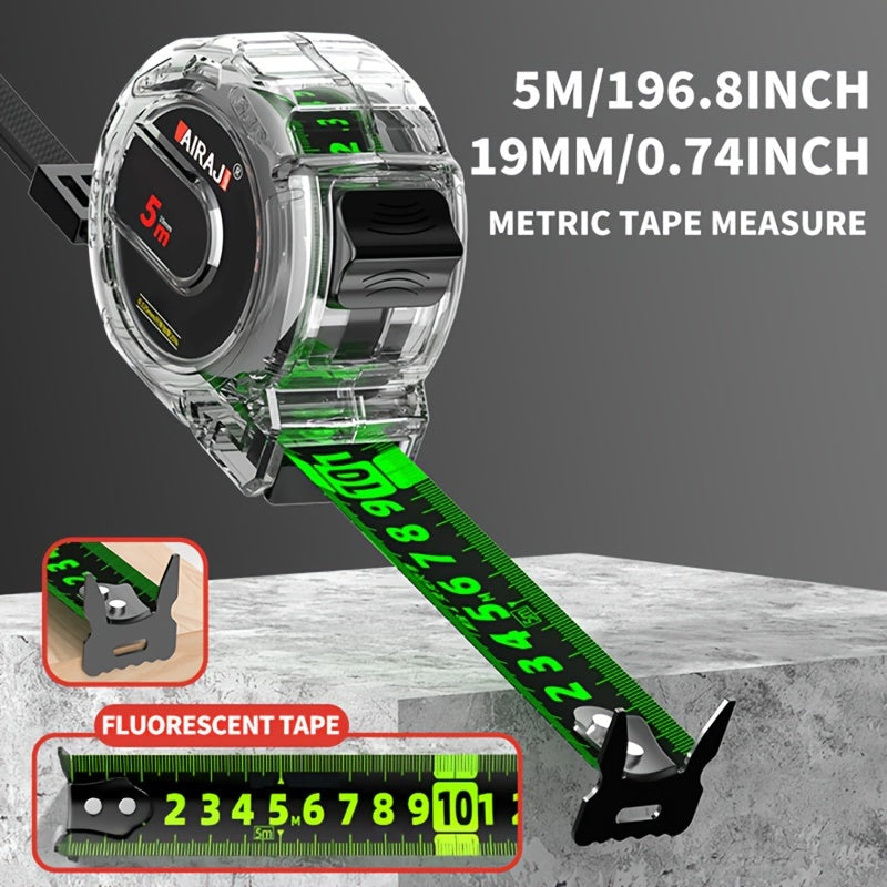 Стальной флуоресцентный рулетка для деревообработки и промышленного использования