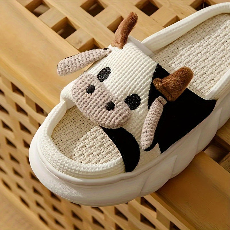 Ayollar uchun buqalar uchun uy ichida va tashqarida qulay, nafas oladigan, sirpanishga qarshi flip-floplar