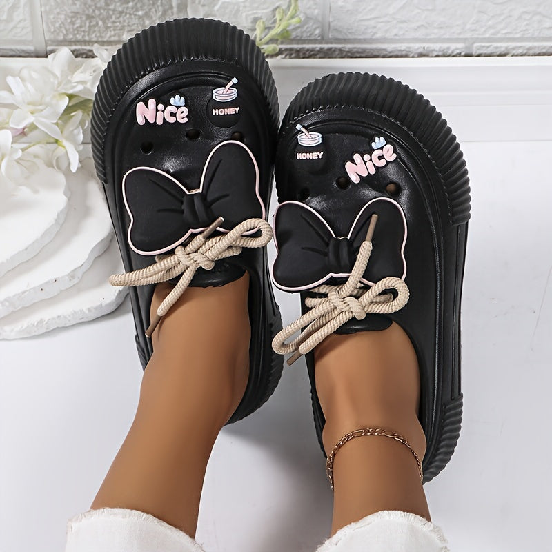 Women’s Clog Shoes Casual Hollow Out Garden Slip-On Beach Shoes