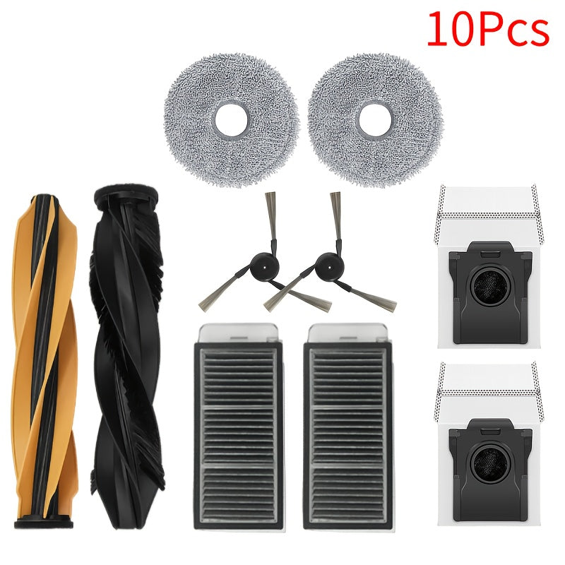 Piezas de aspiradora para X50 Ultra X50 Master L50 Pro Ultra V50 Ultra Cepillo lateral principal filtro bolsa de fregona