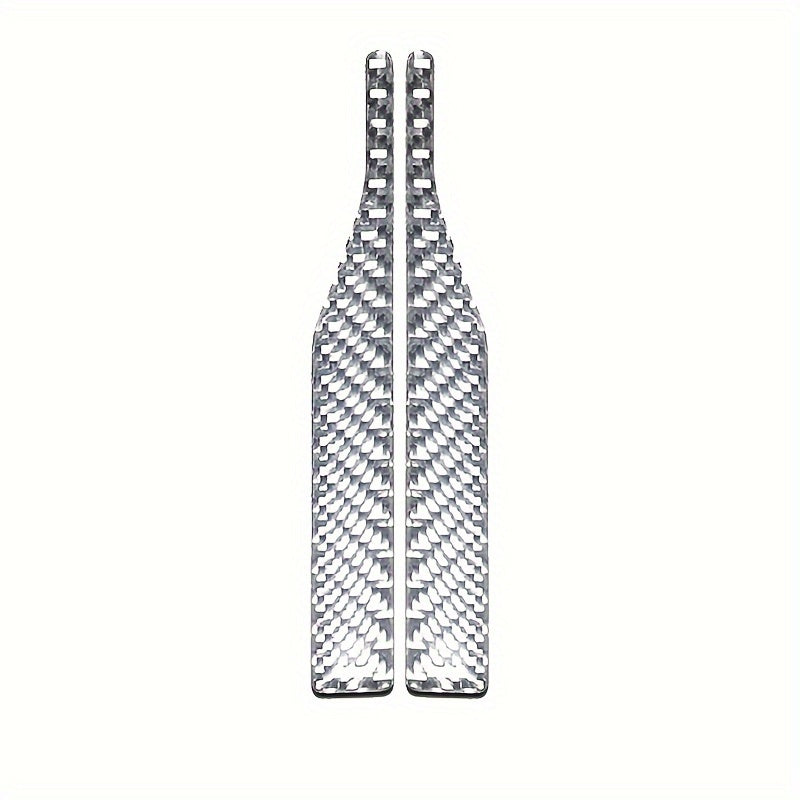 2Pcs Carbon Fiber Rearview Mirror Protection Stickers Anti-Collision Scratch Decals