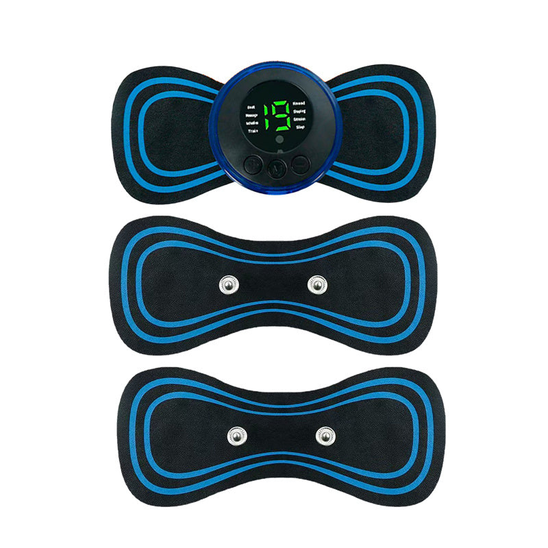 Electronic Muscle Massager with 8 Modes 19 Intensities Rechargeable EMS Device for Home Office Use
