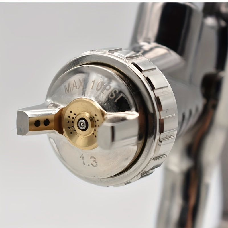 Pistola de pulverización por gravedad LVLP, boquilla de 1.3 mm, aplicador manual de recubrimientos para automóviles de 600 cc