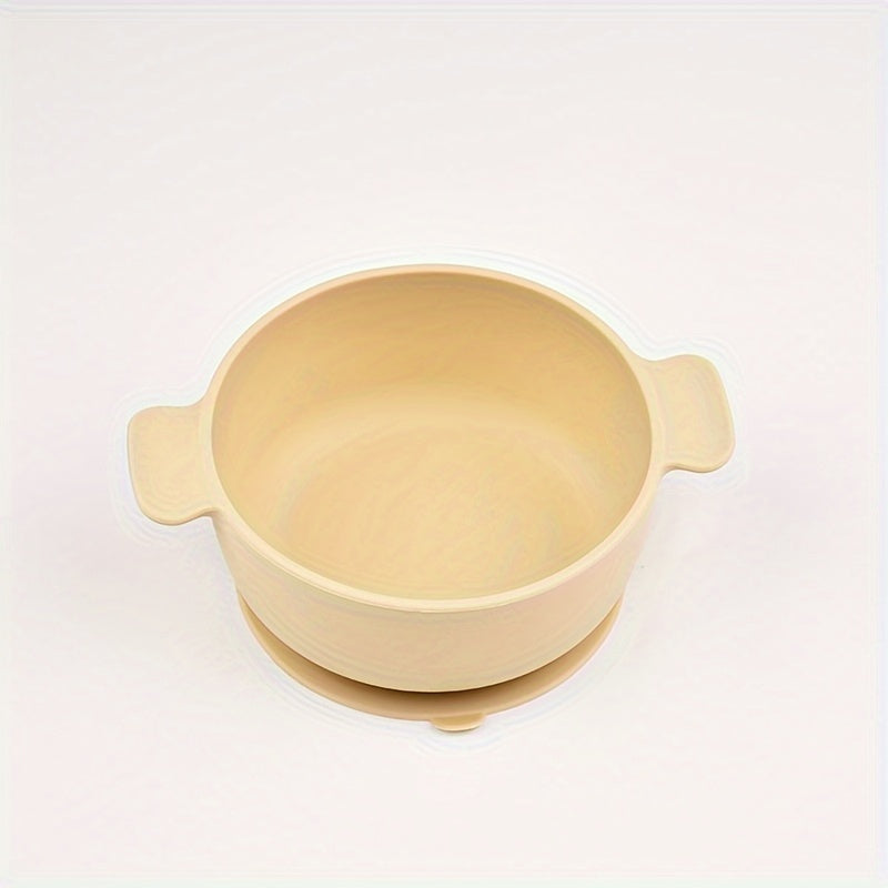 Silicone Feeding Bowl for Kids with Suction Cup Microwave Safe Dishwasher Safe