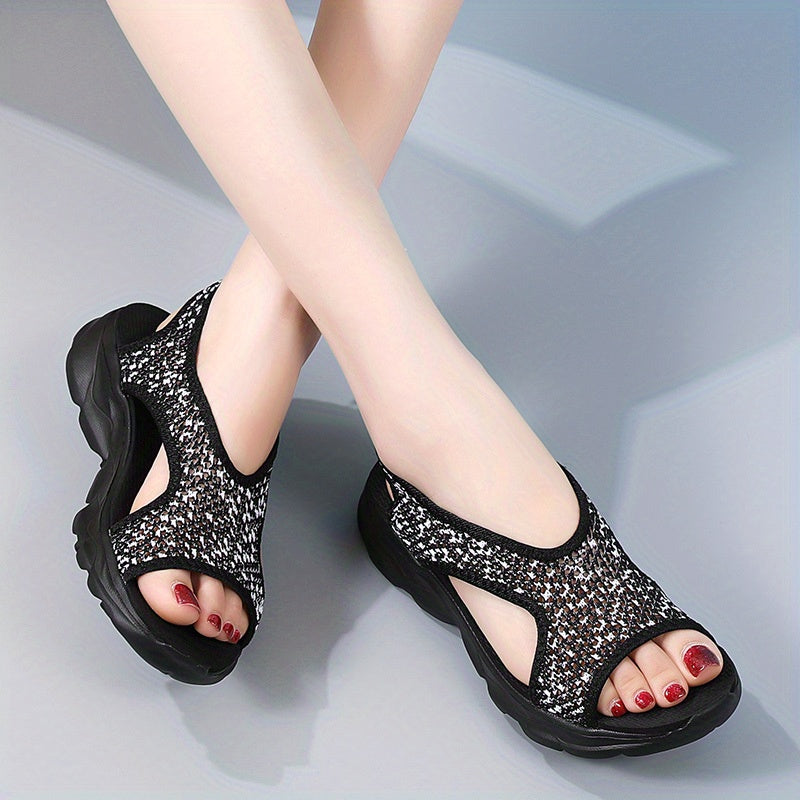 Women's Mesh Sporty Sandals Breathable Open Toe Casual Outdoor Shoes