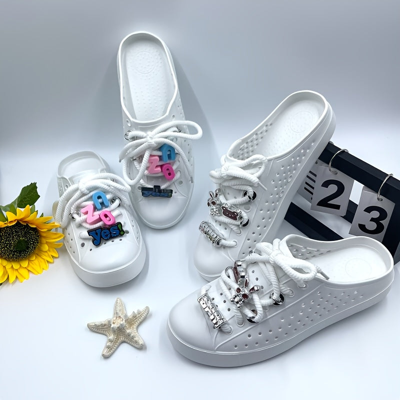 Women's Slip-On Clogs Breathable EVA Flat Shoes for Indoor Outdoor Use