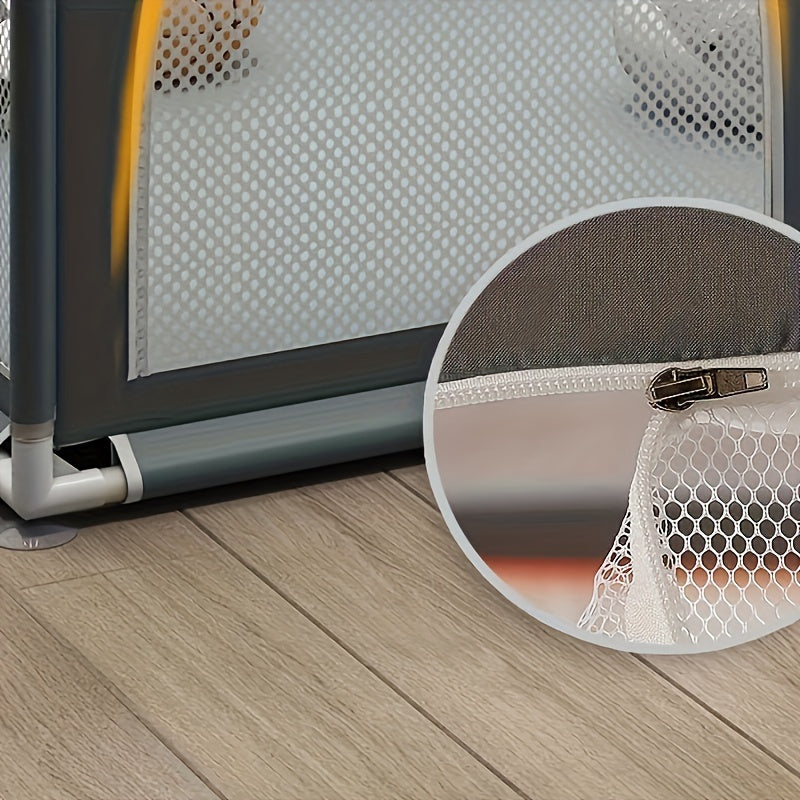 Baby Play Yard Portable Safety Fence for Indoor and Outdoor Use Breathable Mesh