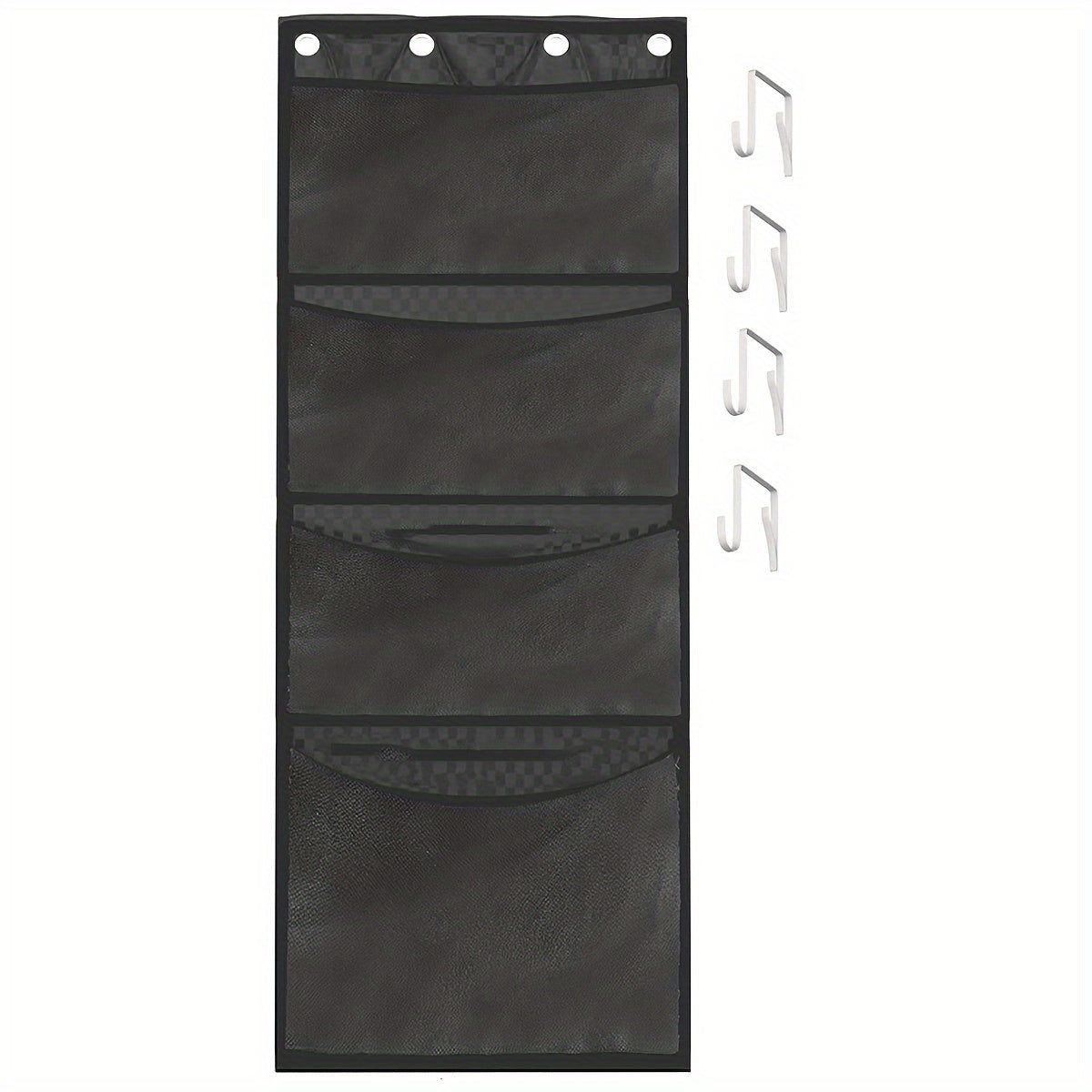 Hanging Stuffed Animal Storage Organizer Bag Breathable Mesh for Bedroom Closet