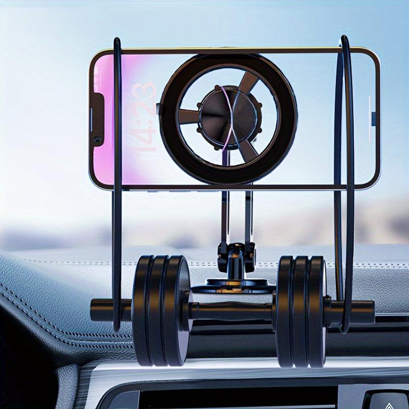 Universal Magnetic Car Phone Mount Durable Aluminum Alloy 360° Adjustable