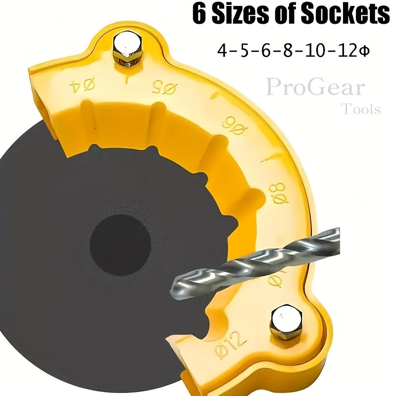 Universal burg'ulash burg'ulash uchun mo'ljallangan, bardoshli plastmassadan tayyorlangan, burchakli burg'ulash mashinasiga mos keladigan qattiqlashtiruvchi accessory