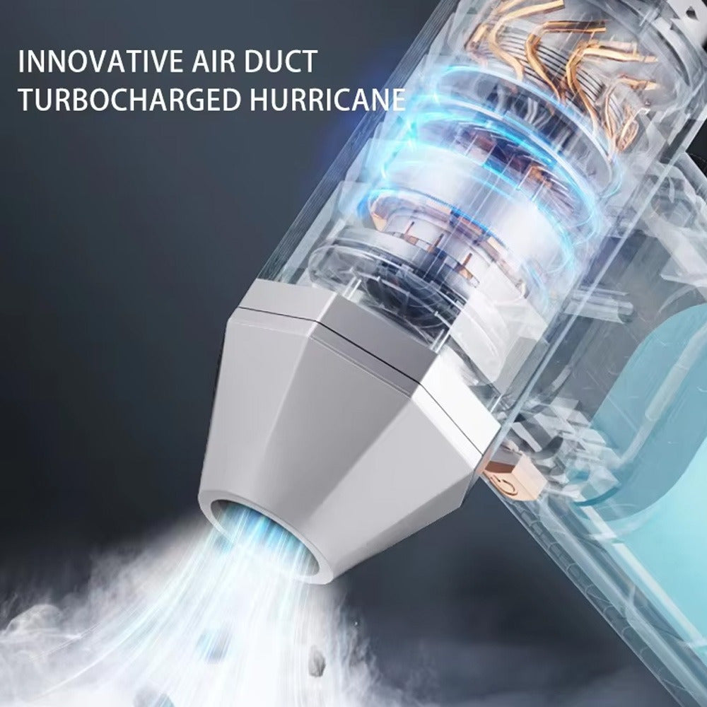 Мини-турбо-ветряная сушилка для волос с USB-зарядкой, портативная, для путешествий, автомобиля, внутри и снаружи