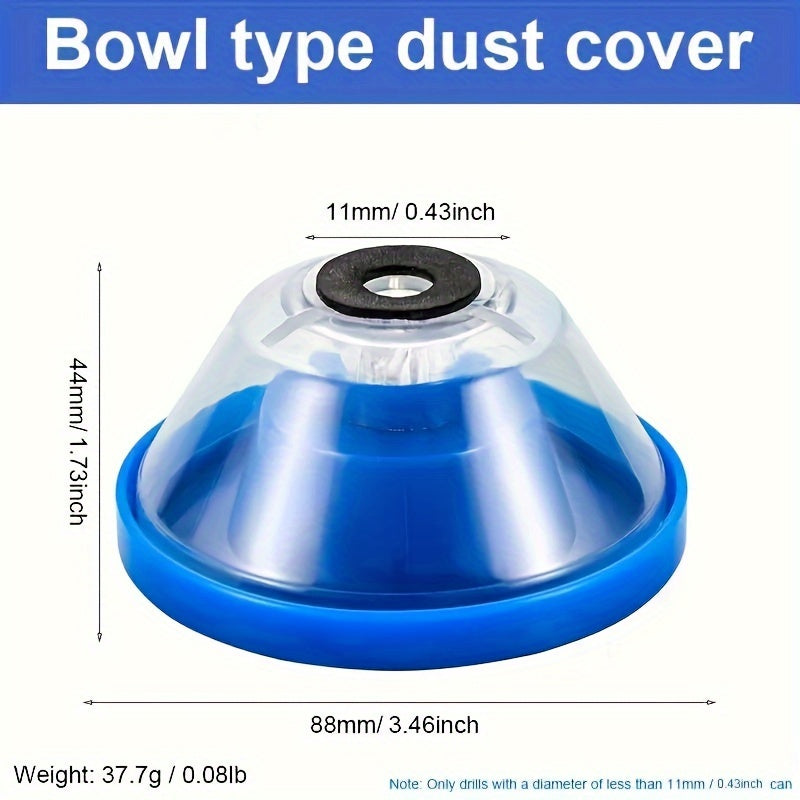 Electric Drill Dust Collector No-Mess Suction Tool Durable PPSU Material for Home Use