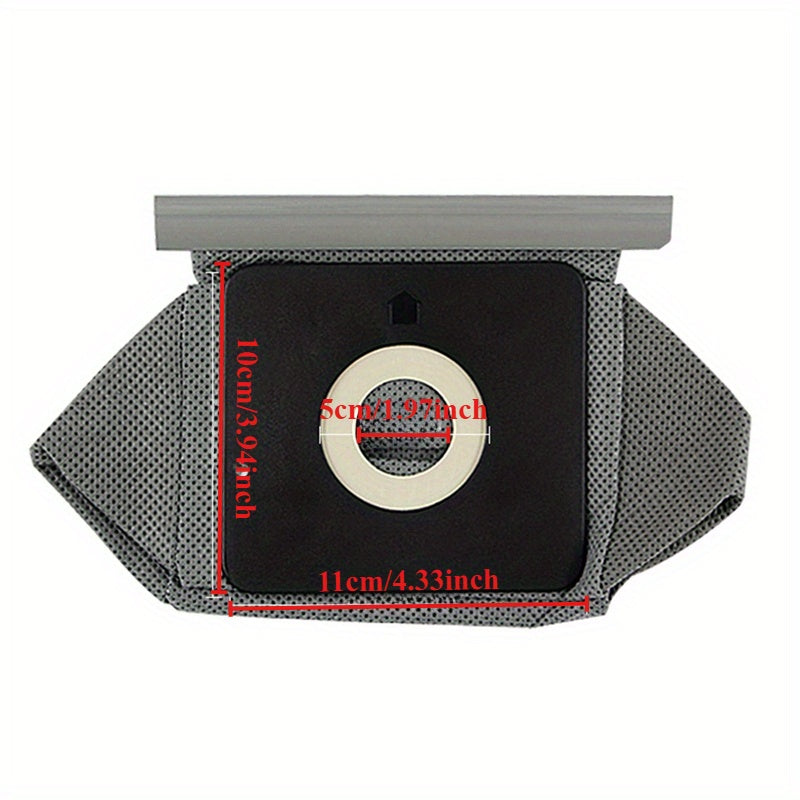 1 шт. моющийся мешок для пылесоса, изготовленный из высокоплотного полиэстерового волокна, совместим с различными брендами и не требует батареи.