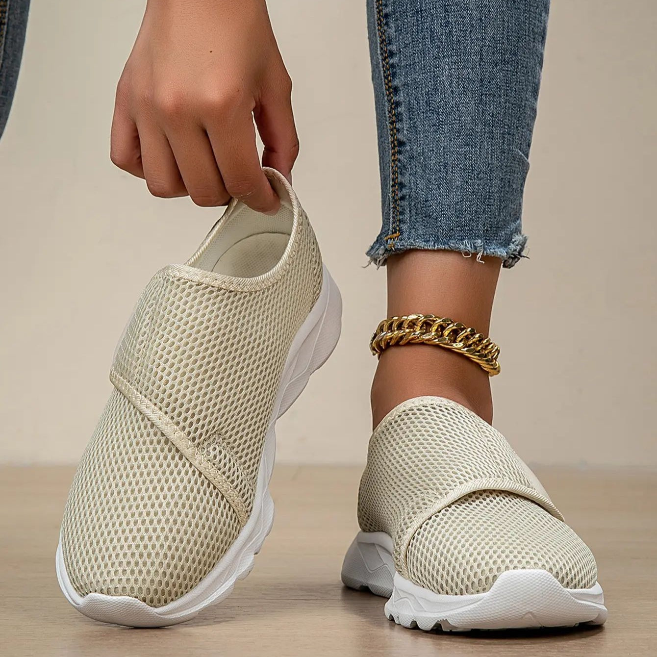 Unisex Orthopedic Casual Sneakers Wide Swollen Feet Breathable Soft PU Low-Top