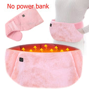 Уютный USB нагревающий пояс для талии CozyCare, идеальный праздничный подарок для женщин, нагрев области талии и живота, без необходимости батареи