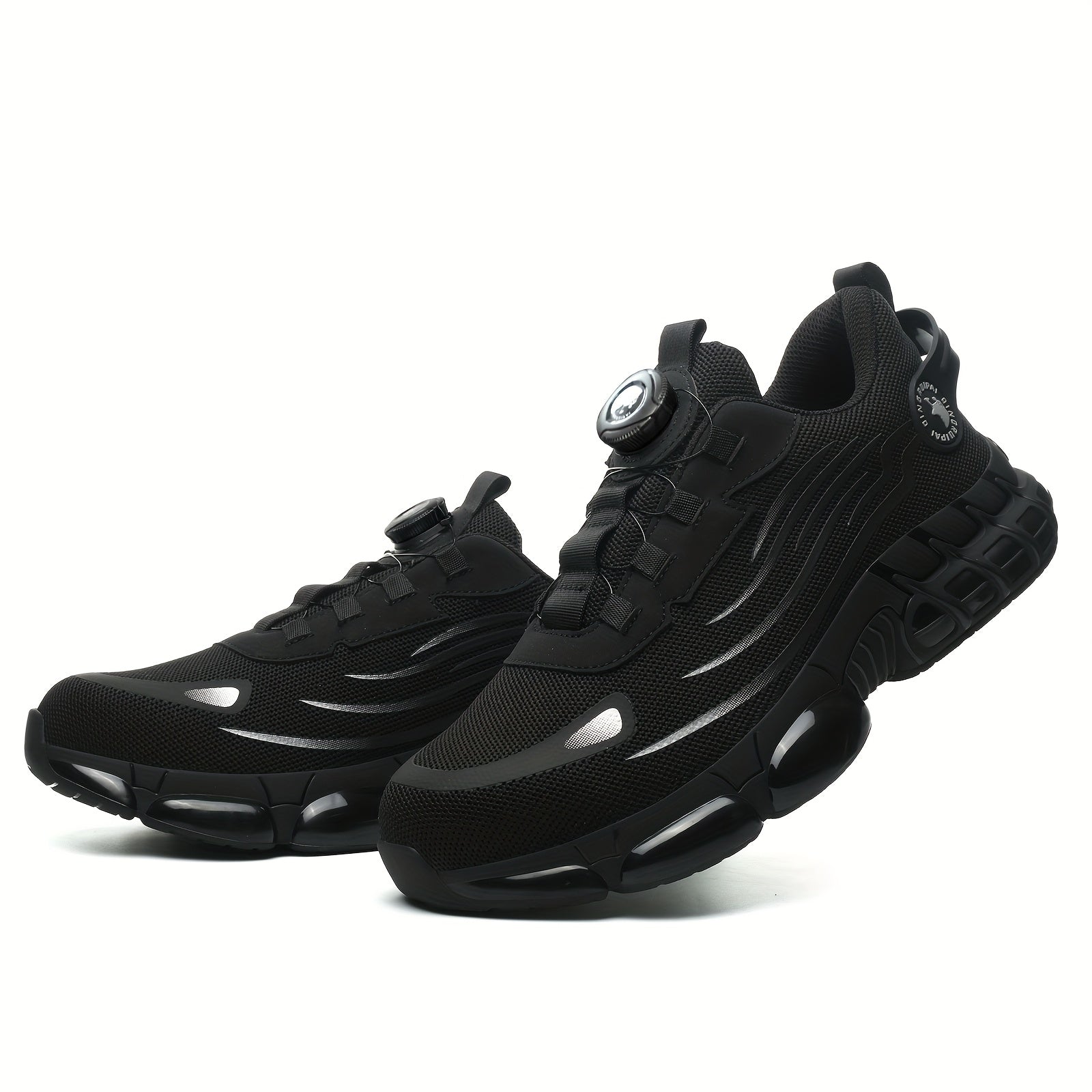 Unisex Breathable Knitted Safety Shoes for Work and Construction