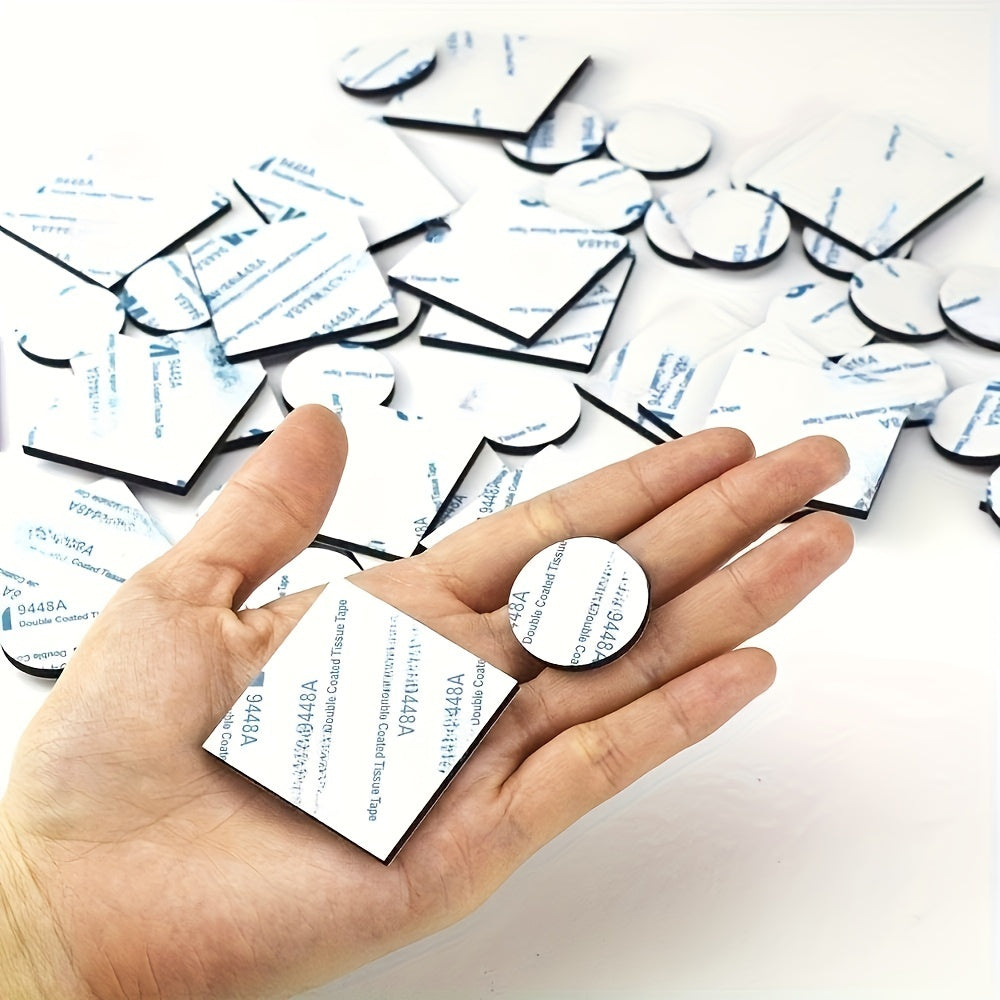 20 dona ikki tomonlama ko'pikli yopishqoq lenta, hammom aksessuarlarini o'rnatish uchun