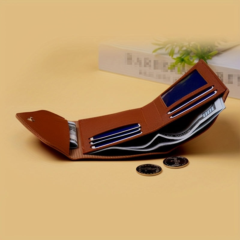 Shirin rangli ayollar uchun hamyon, tugma bilan yopiladi, 6 ta karta joyi va tangalar uchun cho'ntak - kechki chiqish uchun mukammal.