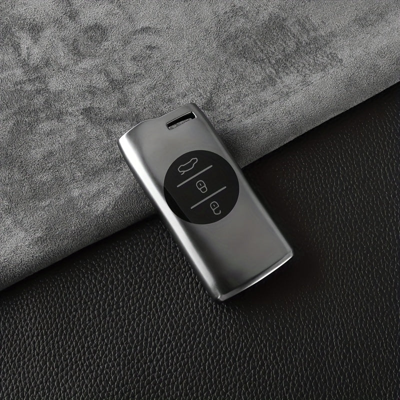 Universal TPU Car Key Fob Cover Protective Case with Keychain Durable