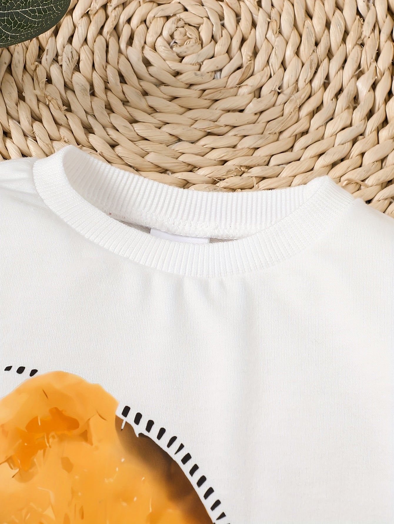 Baby Boys Hoodie and Sweatpants Set Autumn Winter Teddy Bear Print Polyester Comfortable