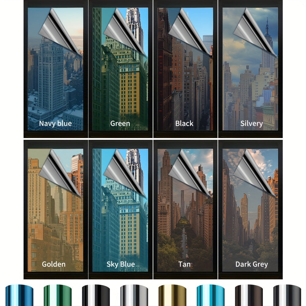 Glass Film Roll for UV Protection Privacy Sunshade Heat Insulation 70x200cm