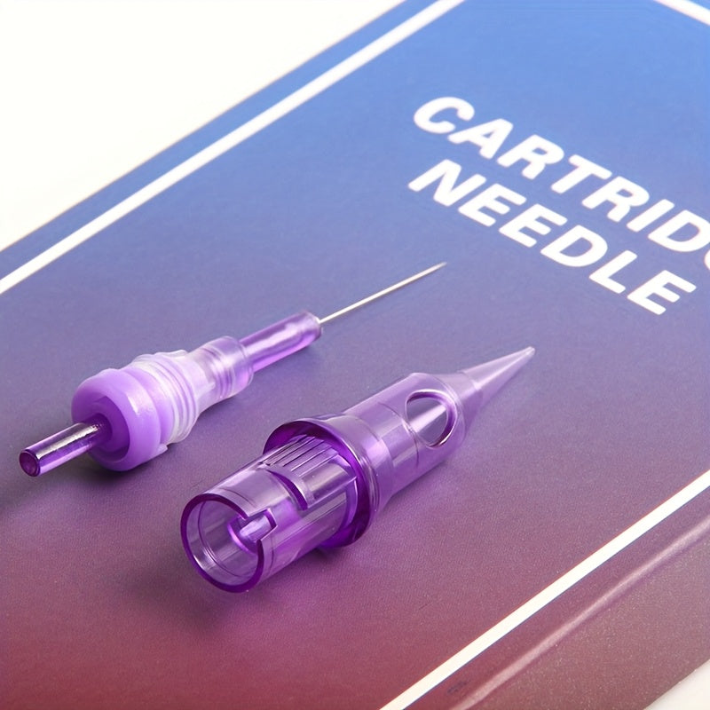 10pcs Tattoo Needle Cartridges 1RL Microblading PMU Scalp Lip Eyebrow