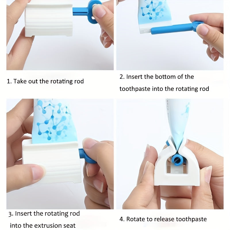 Творческий DIY пресс для зубной пасты 1/2/3/5/6 шт. пластиковый дозатор для тюбика