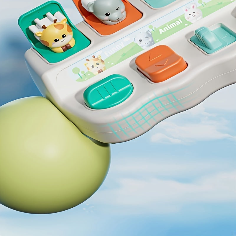 Interactive Pop-Up Animal Sound Game for Kids Educational Toy for Ages 0+