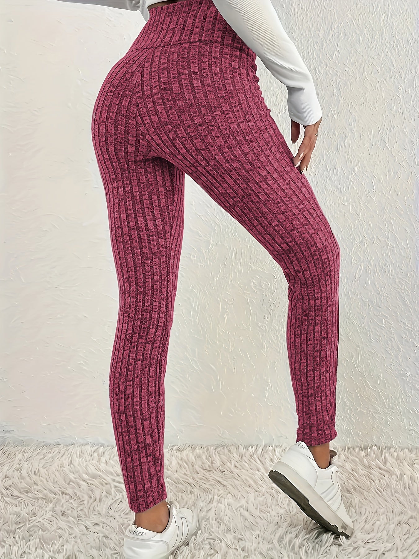 Girls Stretchy Leggings Three-Piece Set Multi-Color