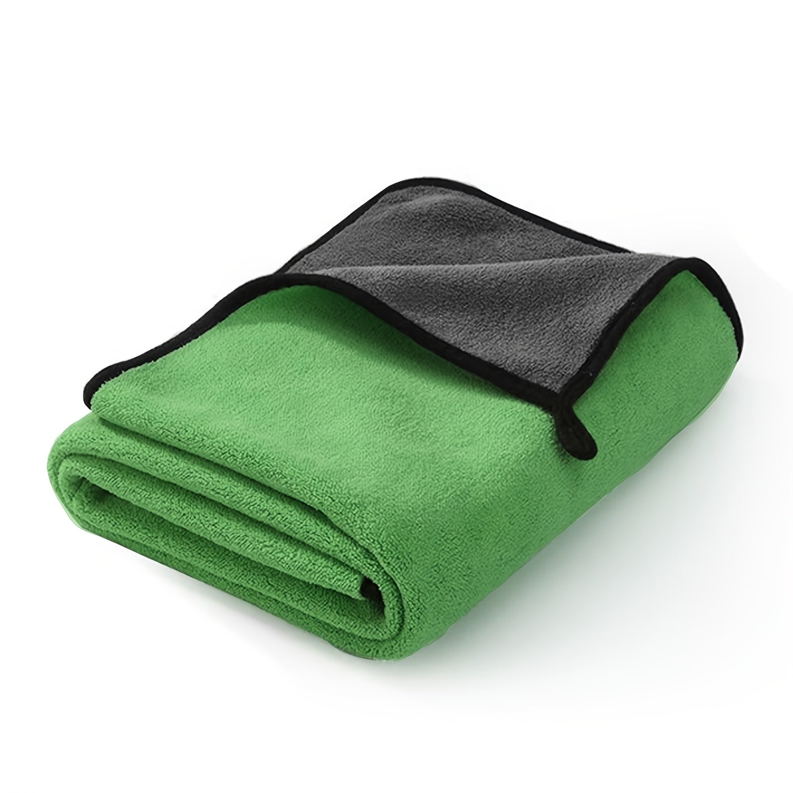 Kichik hayvonlar uchun yumshoq mikrofiber sochiq, tez quriydigan va namni yaxshi so'radigan, sariq va qora, osish halqasi bilan, 29.97 x 59.99 sm.